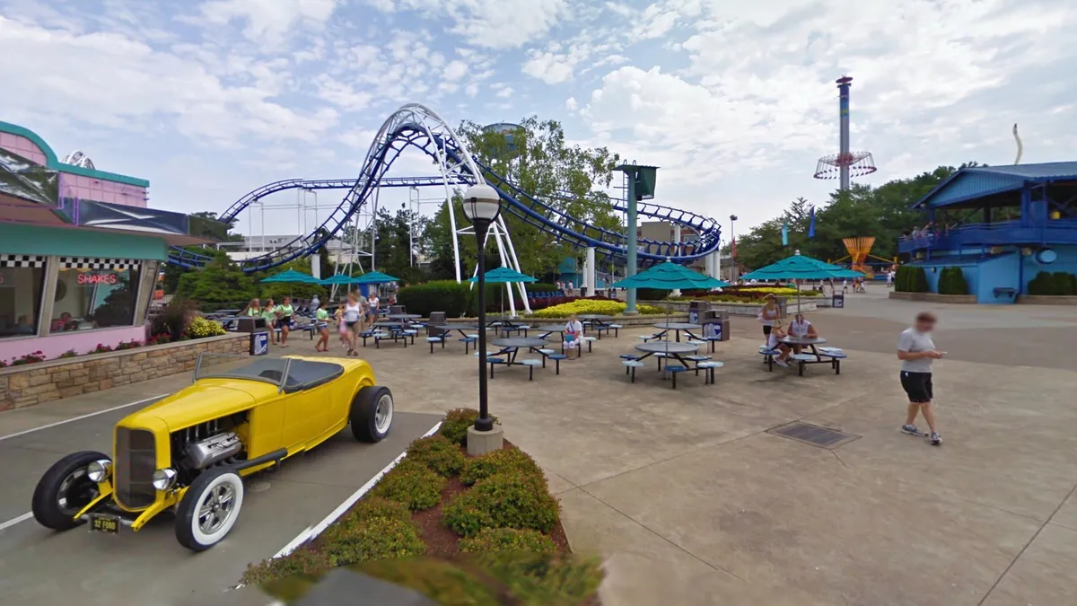 A Google Street view of Cedar Point